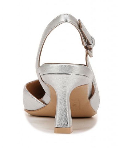 Dalary Slingback Pumps Silver $54.00 Shoes