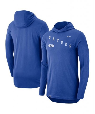 Men's Royal Florida Gators Team Performance Long Sleeve Hoodie T-shirt $26.66 T-Shirts