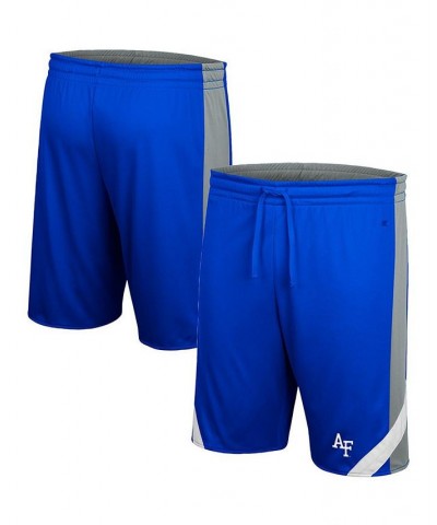 Men's Royal, Gray Air Force Falcons Am I Wrong Reversible Shorts $27.59 Shorts