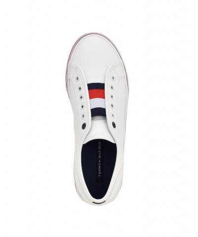 Women's Balie Casual Hi Wall Slip-on Sneakers White $39.50 Shoes