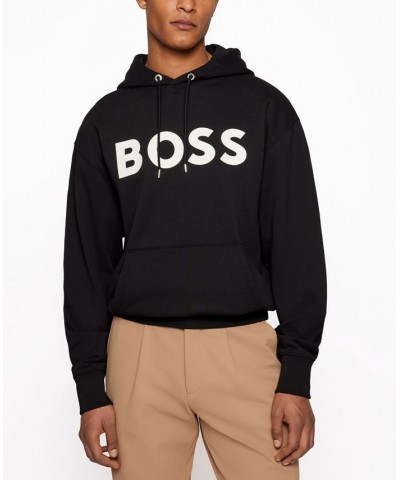 Boss Men's Cotton Sweatshirt Black $60.16 Sweatshirt