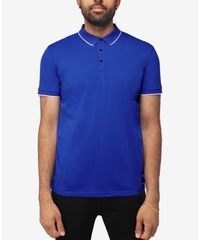 Men's Basic Comfort Tipped Polo Shirt PD13 $23.10 Polo Shirts