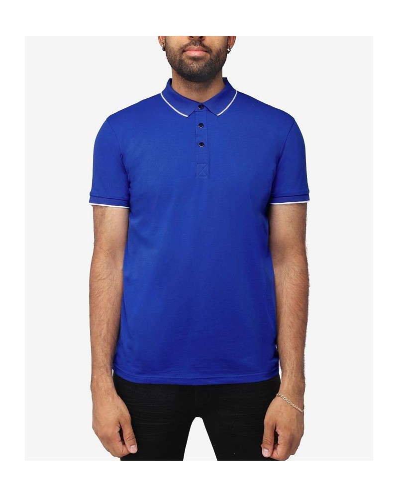 Men's Basic Comfort Tipped Polo Shirt PD13 $23.10 Polo Shirts