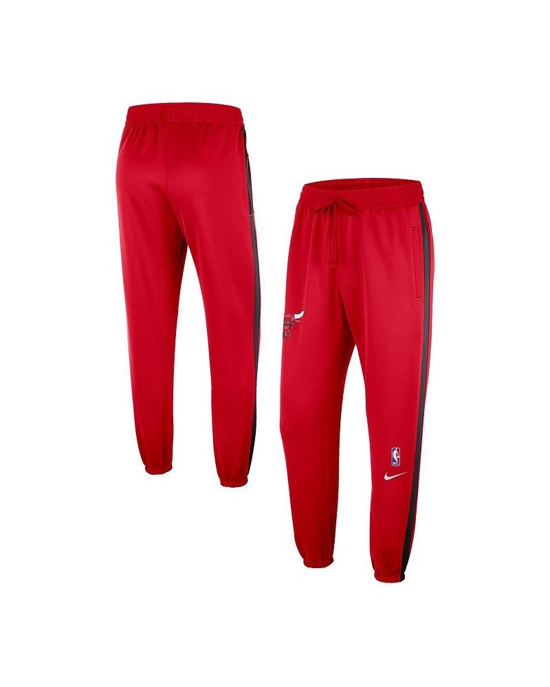 Men's Red Chicago Bulls Authentic Showtime Performance Pants $38.40 Pants