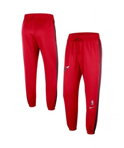 Men's Red Chicago Bulls Authentic Showtime Performance Pants $38.40 Pants