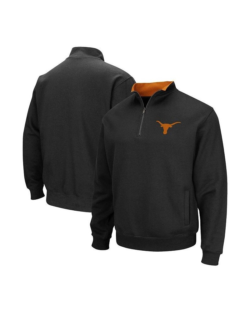 Men's Black Texas Longhorns Tortugas Quarter-Zip Sweatshirt $31.79 Sweatshirt