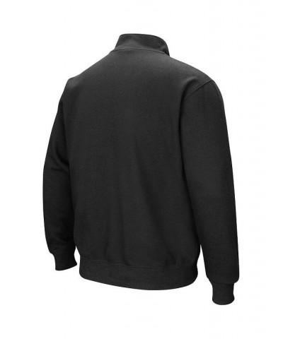 Men's Black Texas Longhorns Tortugas Quarter-Zip Sweatshirt $31.79 Sweatshirt