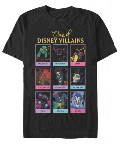 Men's Villains Year Book Short Sleeve Crew T-shirt Black $15.05 T-Shirts