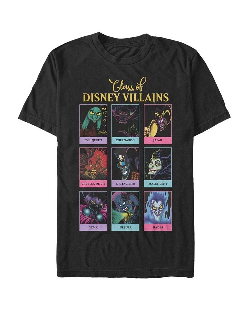 Men's Villains Year Book Short Sleeve Crew T-shirt Black $15.05 T-Shirts