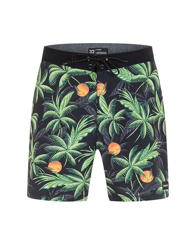 Men's Big and Tall Phantom Classic Boardshorts Black $40.50 Swimsuits