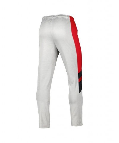 Men's Heathered Gray and Scarlet Nebraska Huskers Bushwood Pants $24.20 Pants