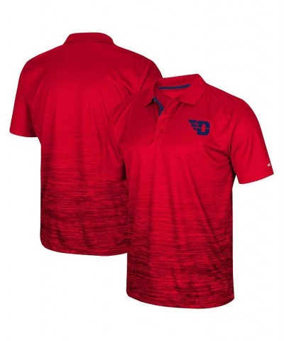 Men's Red Dayton Flyers Marshall Polo Shirt $20.40 Polo Shirts