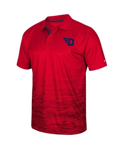 Men's Red Dayton Flyers Marshall Polo Shirt $20.40 Polo Shirts