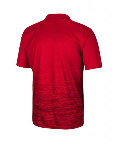 Men's Red Dayton Flyers Marshall Polo Shirt $20.40 Polo Shirts