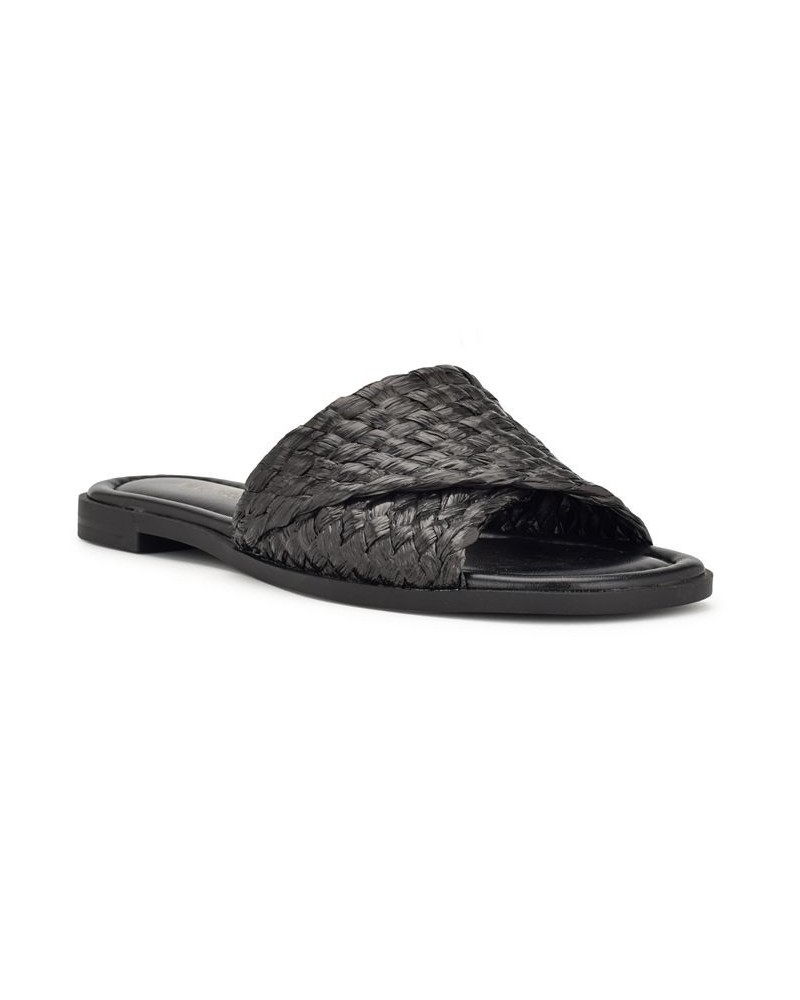 Women's Havah Slip-On Casual Flat Slide Sandals PD01 $36.49 Shoes