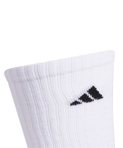 Men's Cushioned Crew Extended Size Socks, 6-Pack White $9.46 Socks