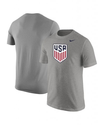 Men's Heather Gray USMNT Soccer Core T-shirt $16.40 T-Shirts