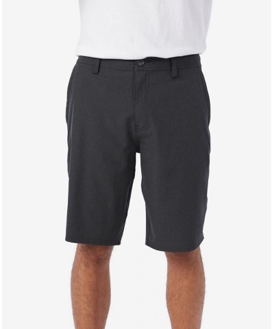 Men's Reserve Heather 21" Hybrid Shorts Black $34.45 Shorts