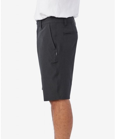 Men's Reserve Heather 21" Hybrid Shorts Black $34.45 Shorts