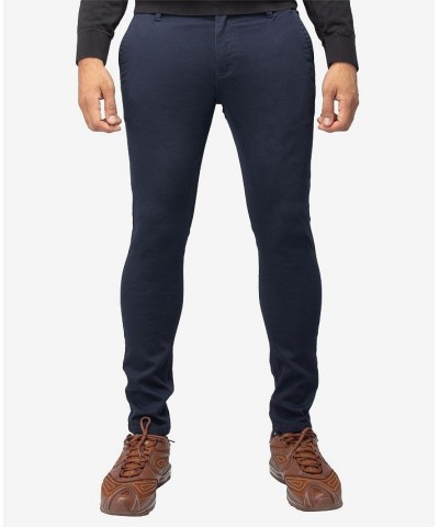 Men's Slim Fit Commuter Chino Pants Blue $30.45 Pants