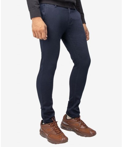 Men's Slim Fit Commuter Chino Pants Blue $30.45 Pants