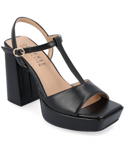 Women's Parson Platform Sandal Black $44.00 Shoes