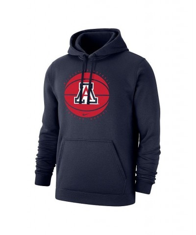 Men's Navy Arizona Wildcats Basketball Pullover Hoodie $39.95 Sweatshirt