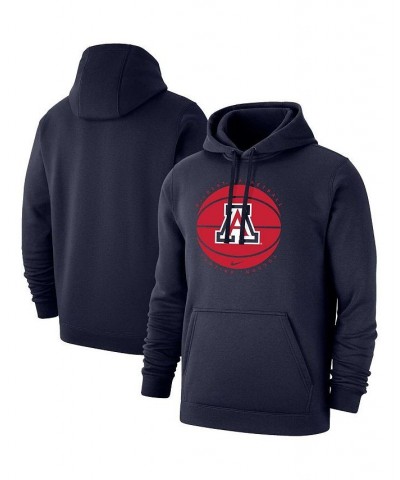 Men's Navy Arizona Wildcats Basketball Pullover Hoodie $39.95 Sweatshirt