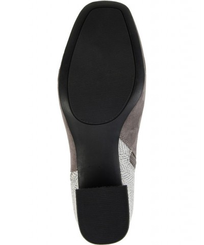 Women's Sarah Two-Tone Bootie Gray $34.10 Shoes