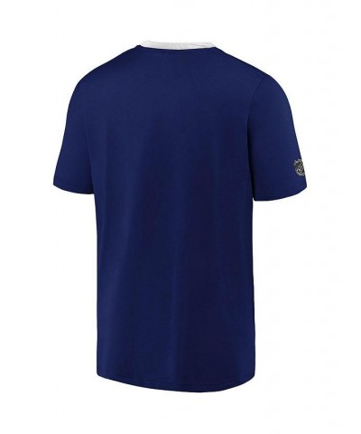 Men's Branded Blue Toronto Maple Leafs Authentic Pro Locker Room Performance T-shirt $27.00 T-Shirts