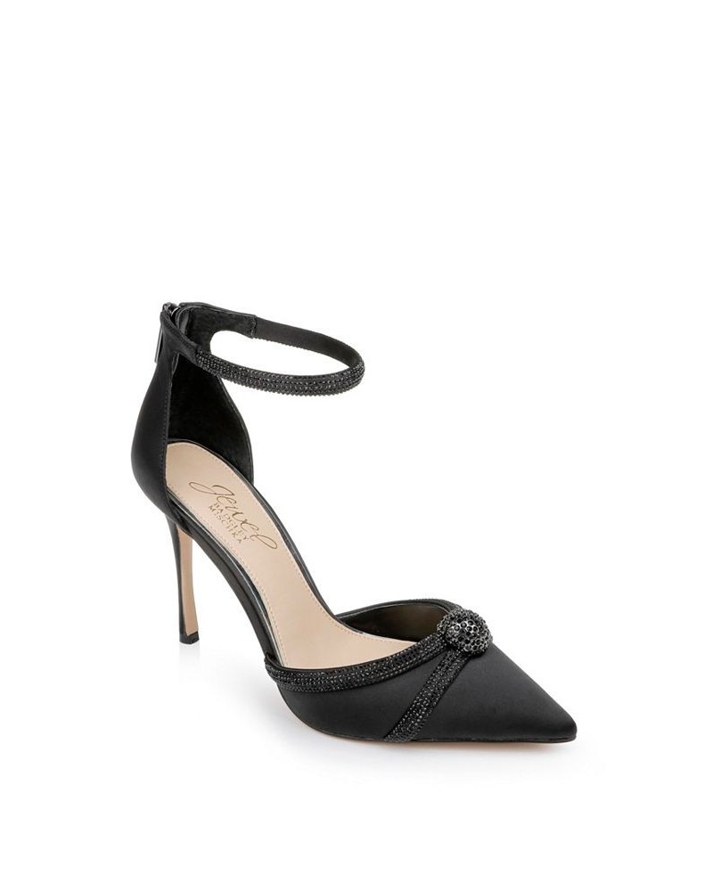 Women's Geena Evening Pump Black $47.68 Shoes