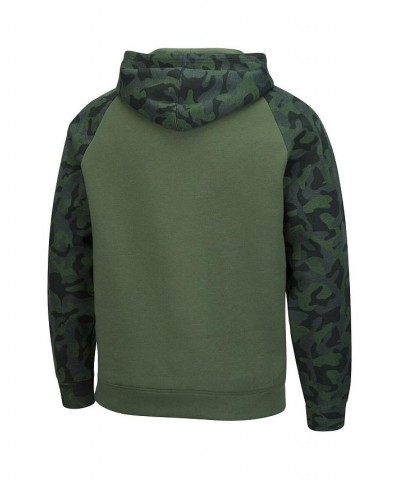 Men's Olive, Camo Minnesota Golden Gophers OHT Military-Inspired Appreciation Raglan Pullover Hoodie $36.00 Sweatshirt