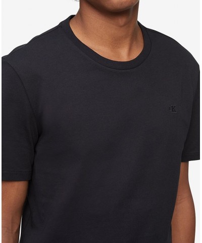 Men's Smooth Cotton Solid Crewneck T-Shirt PD01 $27.72 T-Shirts