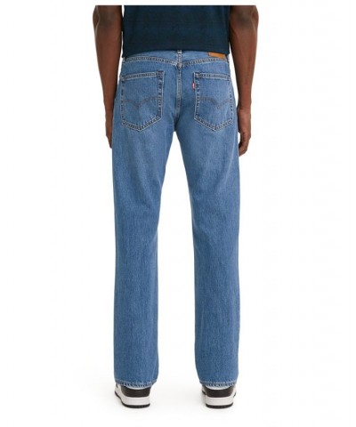 Men's 551Z Authentic Straight-Fit Stonewash Jeans Blue $45.36 Jeans