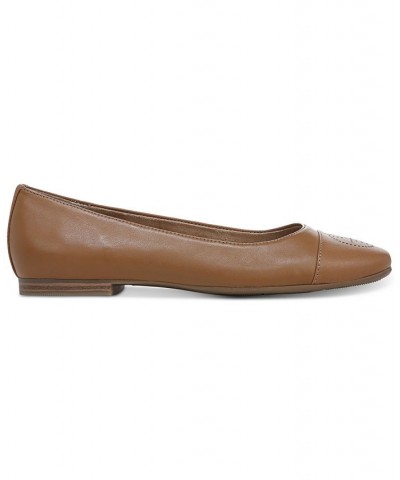 Aerinn Slip-On Ballet Flats Brown $42.96 Shoes