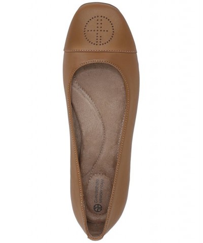 Aerinn Slip-On Ballet Flats Brown $42.96 Shoes