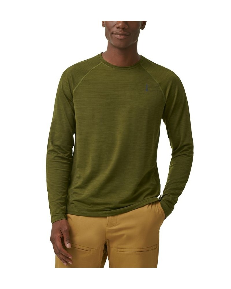 Men's Trek Long-Sleeve Performance T-Shirt PD04 $14.67 T-Shirts