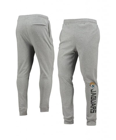 Men's Heathered Gray Jacksonville Jaguars Jogger Pants $49.49 Pants