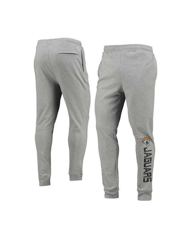 Men's Heathered Gray Jacksonville Jaguars Jogger Pants $49.49 Pants