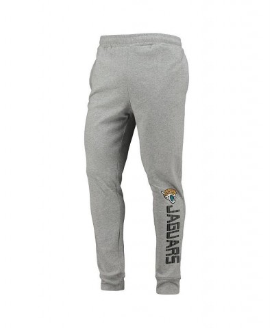 Men's Heathered Gray Jacksonville Jaguars Jogger Pants $49.49 Pants