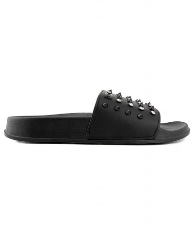 Women's Slone Slide Sandal Black $14.40 Shoes