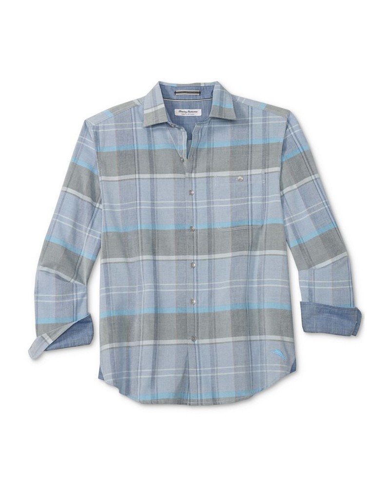 Men's Coastline Cord Yosemite Check Shirt Blue $47.33 Shirts