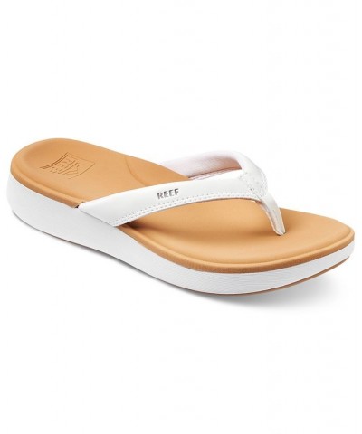 Women's Cushion Cloud Slip On Thong Platform Sandals Multi $23.46 Shoes