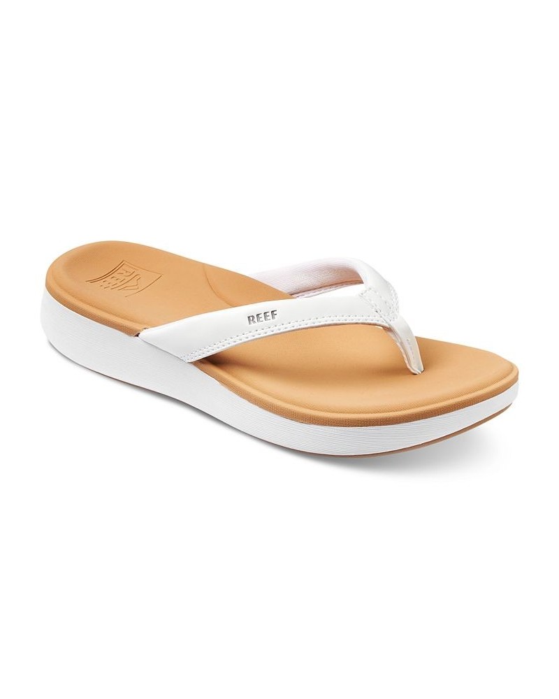 Women's Cushion Cloud Slip On Thong Platform Sandals Multi $23.46 Shoes