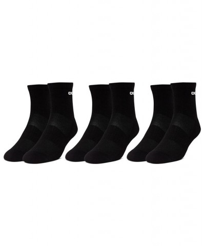 Men's Bowo Cushioned Ankle Socks - 3pk. Black $11.04 Socks