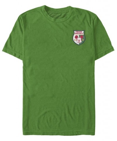 Men's Mexico Badge Short Sleeve Crew T-shirt Green $15.75 T-Shirts