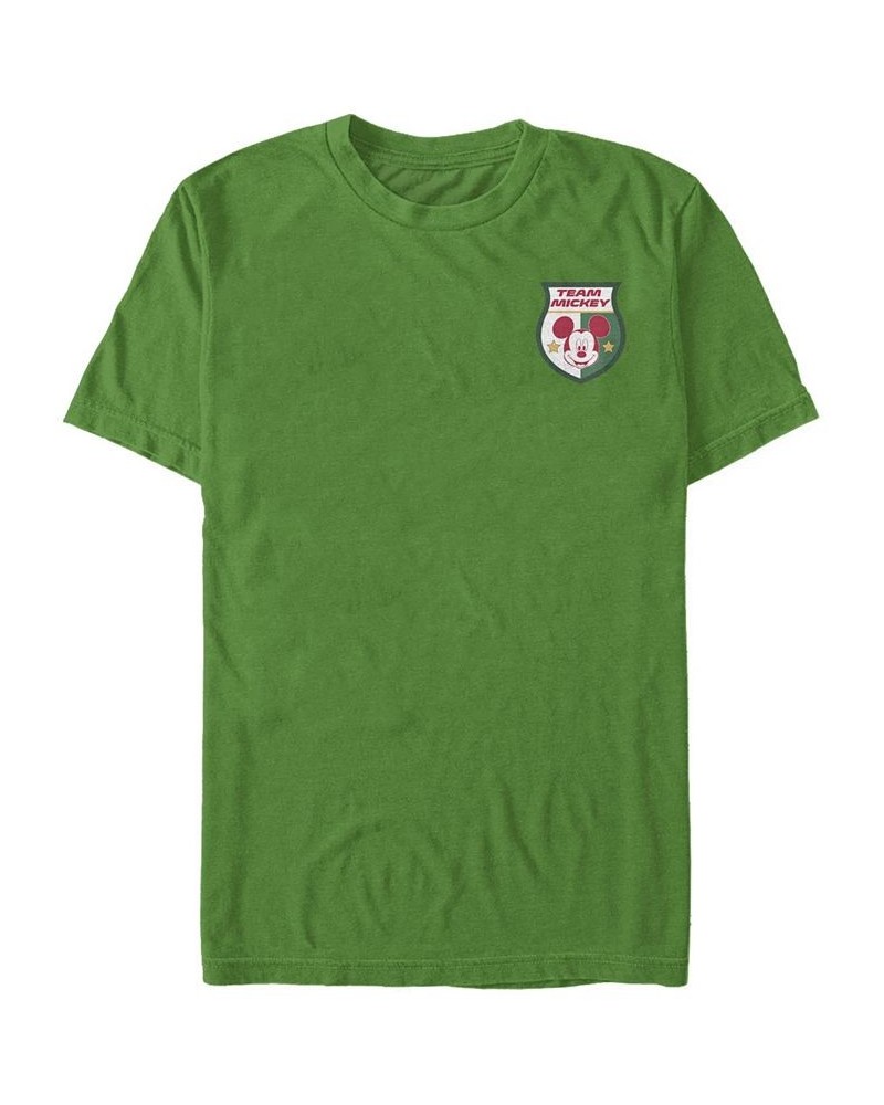 Men's Mexico Badge Short Sleeve Crew T-shirt Green $15.75 T-Shirts