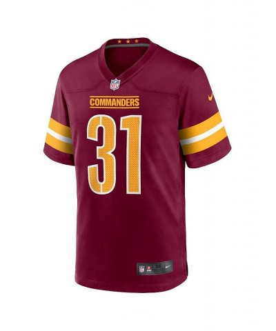 Men's Kamren Curl Burgundy Washington Commanders Game Jersey $39.59 Jersey