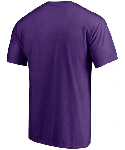 Men's Purple Los Angeles Lakers Post Up Hometown Collection T-shirt $14.26 T-Shirts