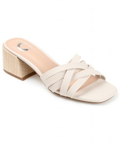 Women's Moree Dress Sandals Ivory/Cream $46.55 Shoes